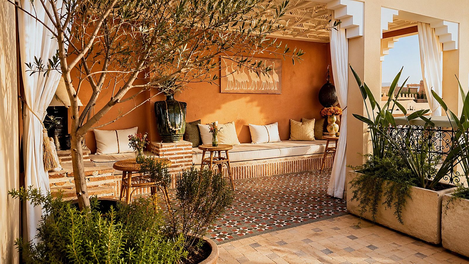 Riad Jona - Terrasse