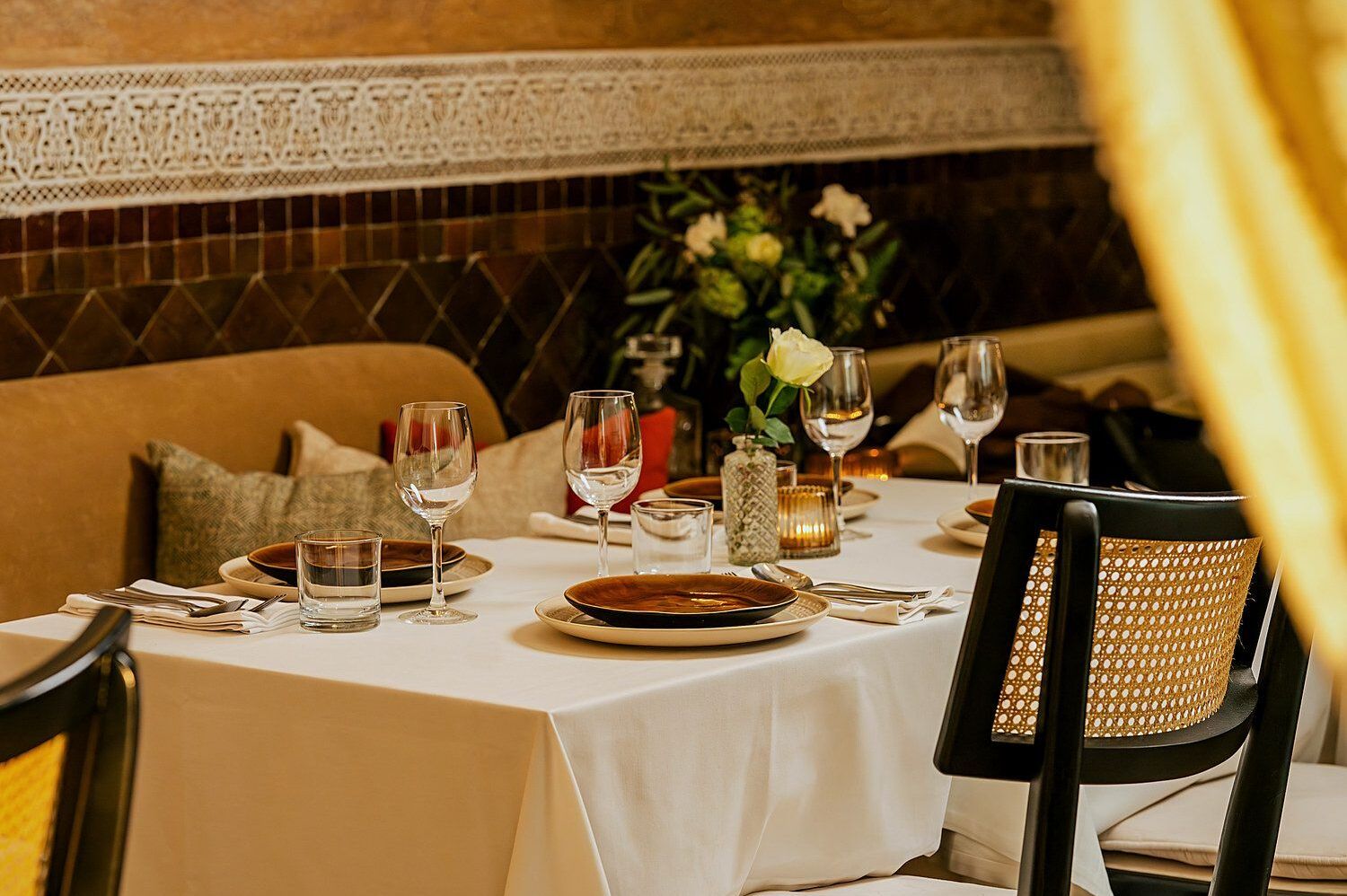 Dîner aux chandelles